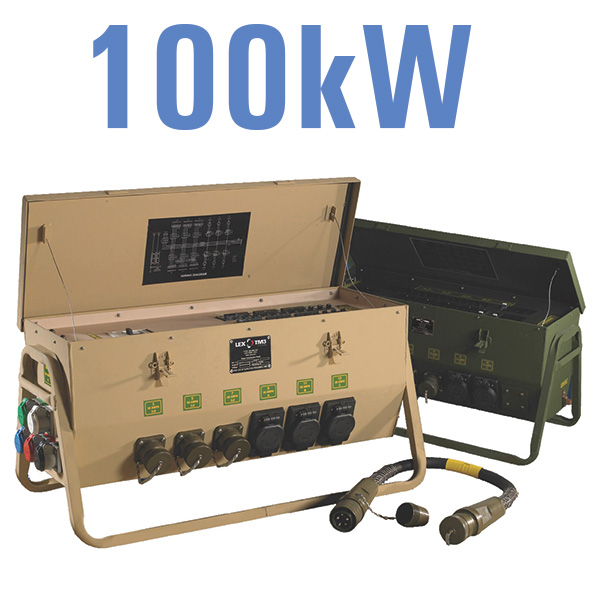 100kw Air Force Style Power Distribution Box