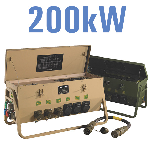 200kw Air Force Style Power Distribution Box